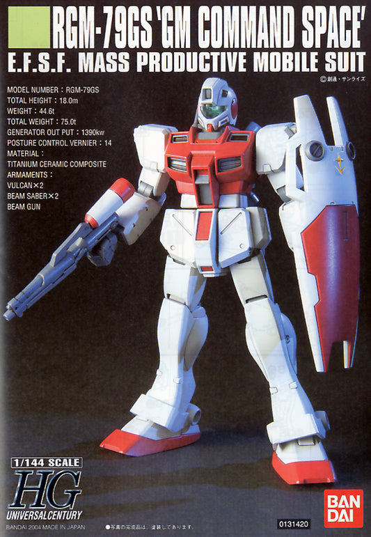 萬代 HGUC 1/144 RGM-79GS GM 指揮太空 [4573102557292]