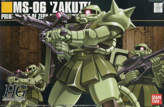 Bandai HGUC 1/144 MS-06 Zaku II [4573102573926]