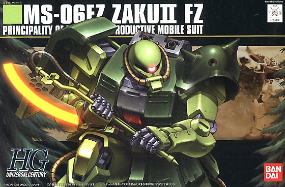 Bandai HG 1/144 MS-06FZ ZakuII FZ [4573102582621] - Bandai