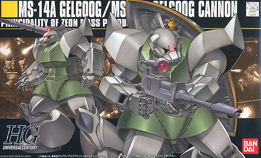 Bandai HGUC 1/144 MS-14A Gelgoog / MS-14C Gelgoog Cannon [4573102603975]