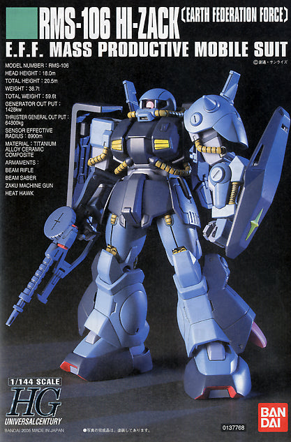 Bandai HG 1/144 RMS-106 Hi-Zack [4573102606594]