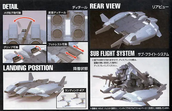 Bandai HG 1/144 Base Jabber [Unicorn Ver.] [4573102606686]