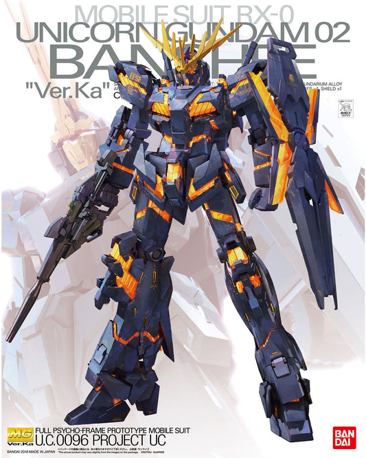 Bandai MG 1/100 Unicorn Gundam 02 Banshee "Ver.Ka" [4573102615930]