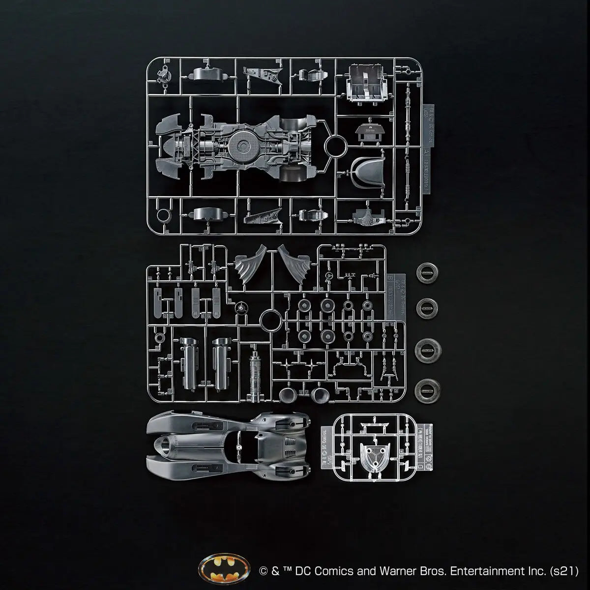 Bandai  1/35 BatMobile (Batman Ver.) [4573102621856]