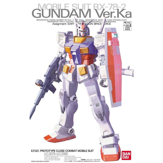 Bandai MG 1/100 RX-78-2 Gundam Ver.Ka [4573102635372]