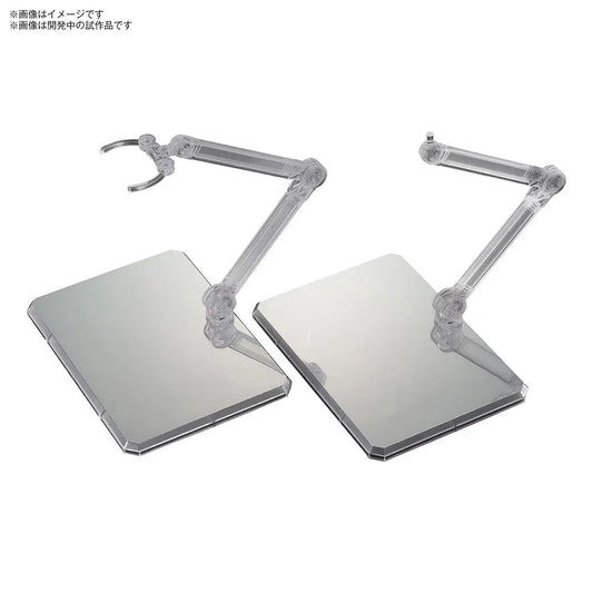 Bandai   Action Base 7 [Clear Color] Mirror Sticker Set [4573102671578]