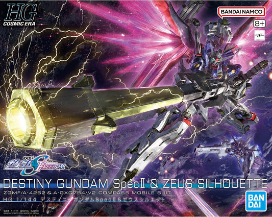Bandai HG 1/144 Destiny Gundam SpecII & Zeus Sillouette [4573102674289] - Bandai