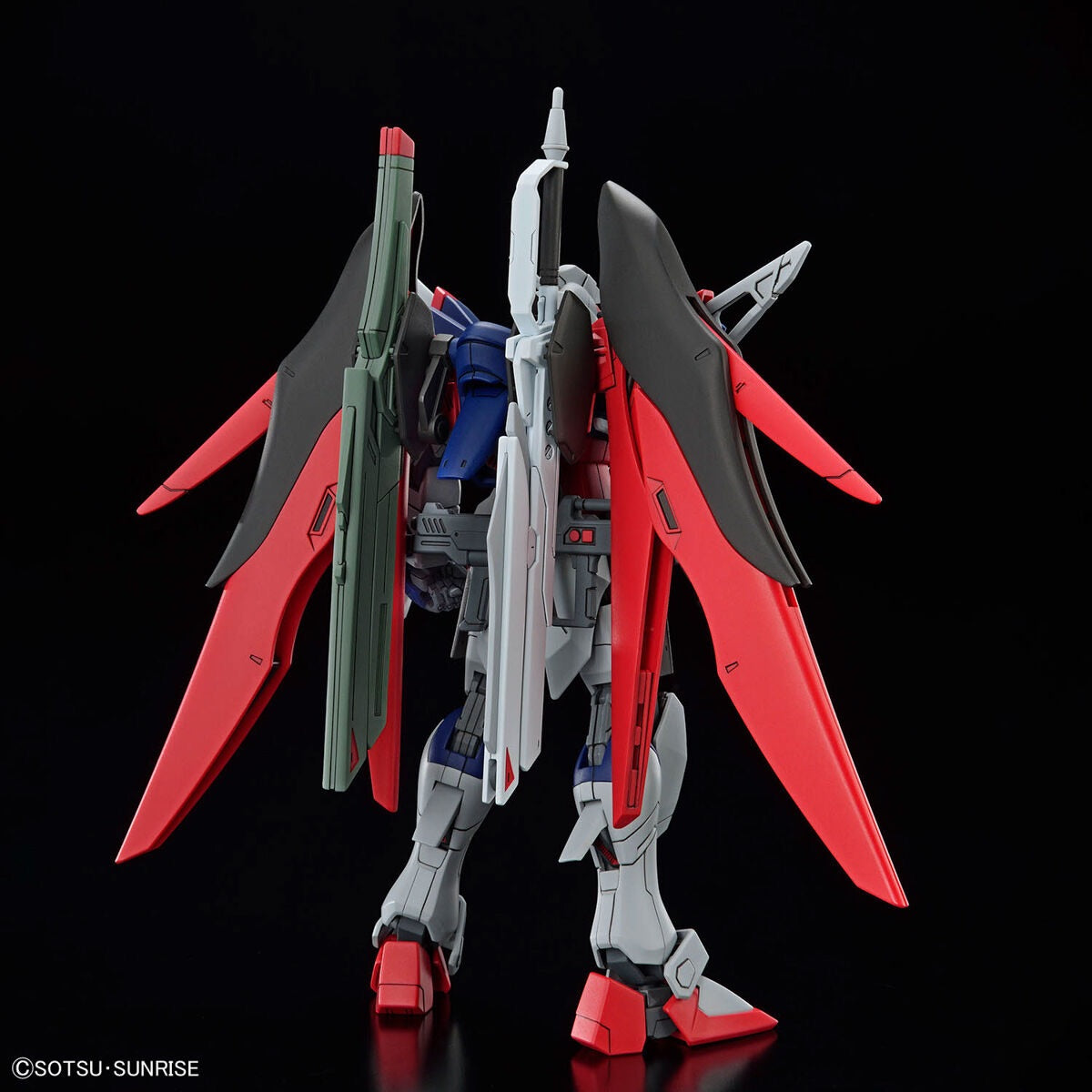 Bandai HG 1/144 Destiny Gundam SpecII & Zeus Sillouette [4573102674289] - Bandai