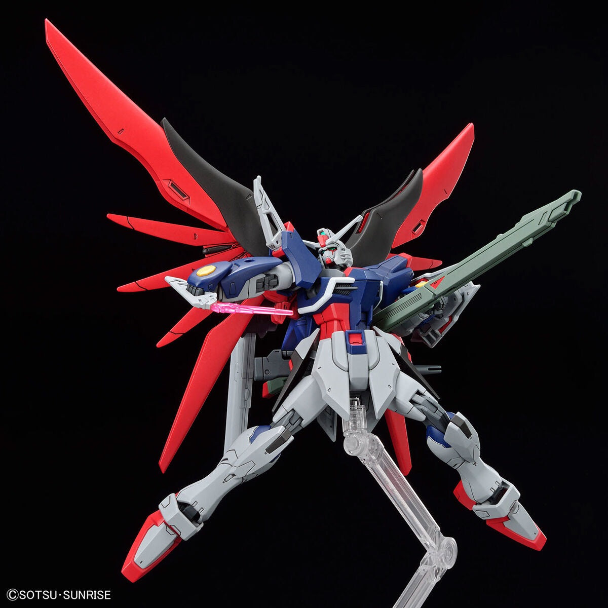 Bandai HG 1/144 Destiny Gundam SpecII & Zeus Sillouette [4573102674289] - Bandai