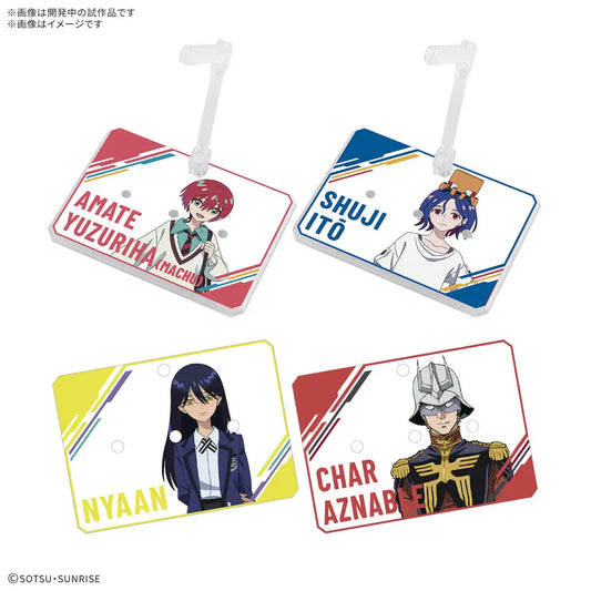 Bandai HG  Action Base 7 [Clear Color] GQuuuuuuX Sticker Set [4573102685827]