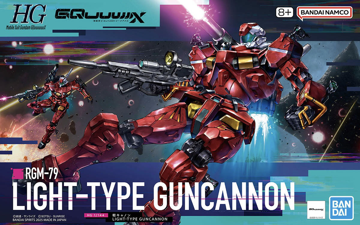 Bandai HG 1/144 RGM-79 Light-Type Guncannon [4573102685933]