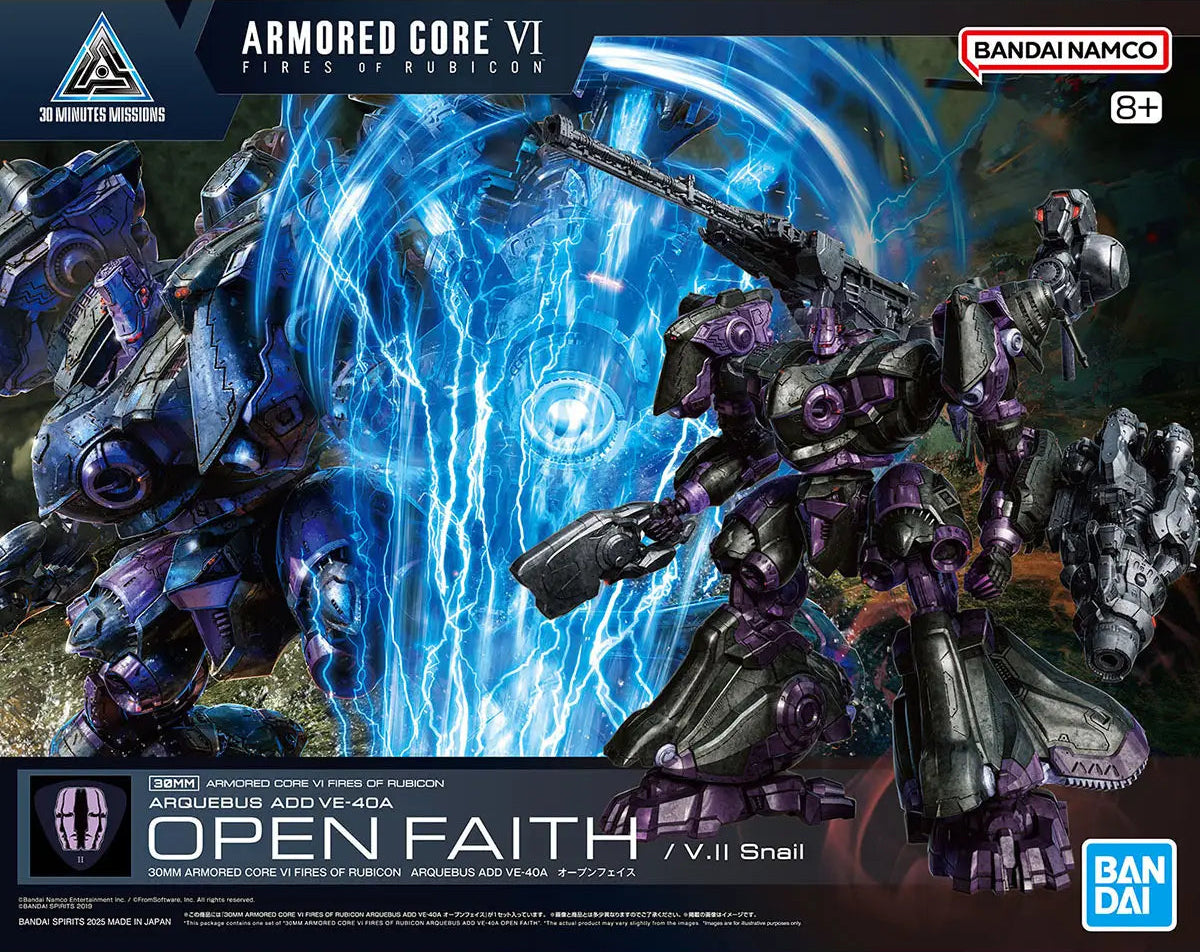 Bandai 30mm  Armored Core Vi Open Faith / V.II Snail [4573102688729]