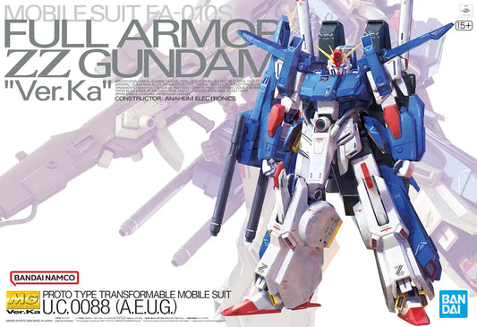Bandai MG 1/100 Full Armor ZZ Gundam "Ver.Ka" [4573102720269]
