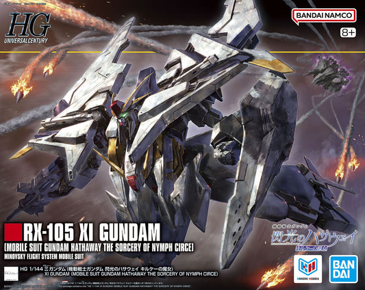 Bandai HG 1/144 RX-105 Xi Gundam [4573102725288]