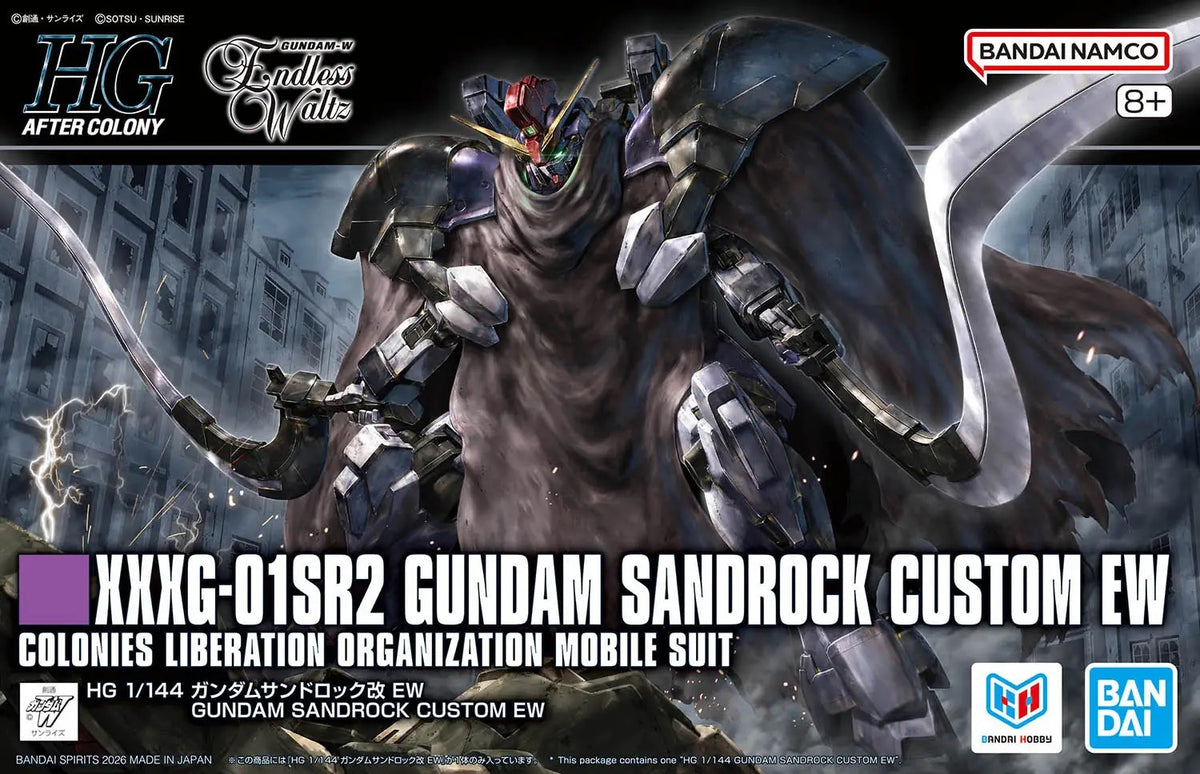 Bandai HG 1/144 XXXG-01SR2 Gundam Sandrock Custom EW [4573102725424] - Bandai
