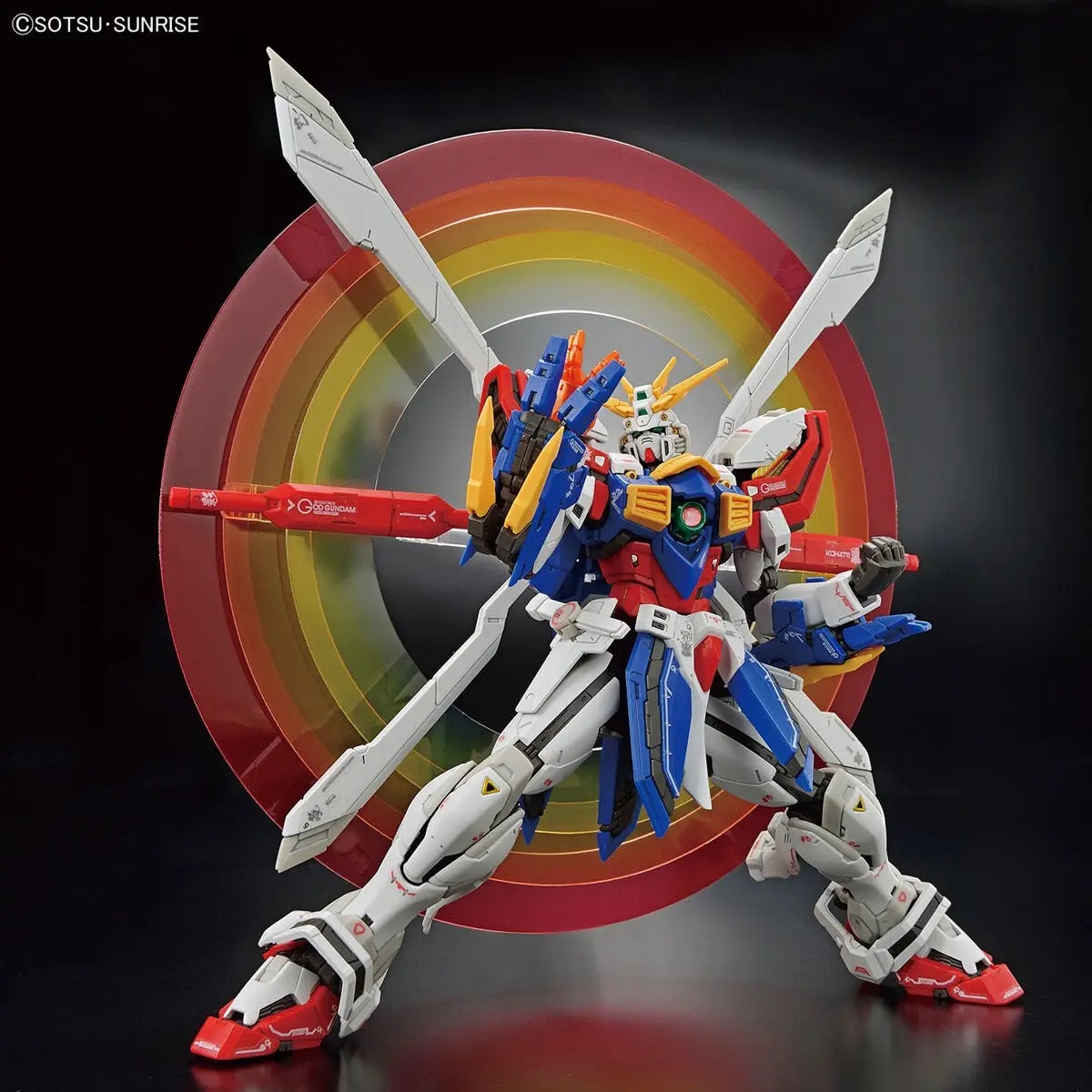 Bandai RG 1/144 GF13-017NJII God Gundam [4573102633583] - Bandai