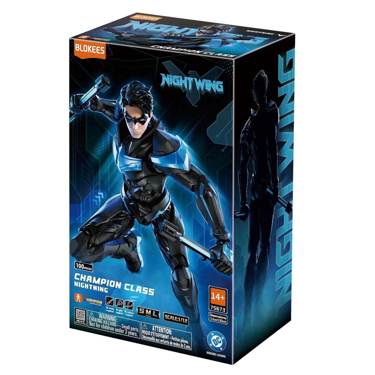 Blokees Champion Class  Nightwing [4570164011205] - Blokees