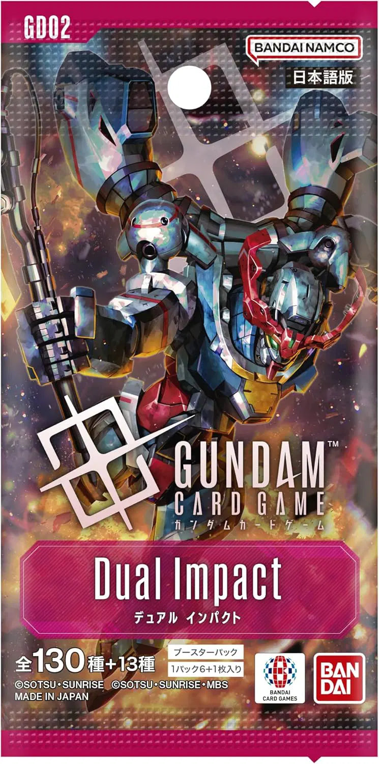 Bandai Gundam Card Game  Dual Impact Box Japanese Ver. [24Packs] [4582769912184]