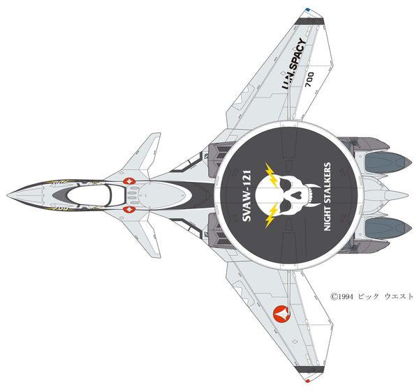 Hasegawa Macross 1/72 VE-11 Thunderseeker "SVAW-121 Night Stalkers" [4967834658226]
