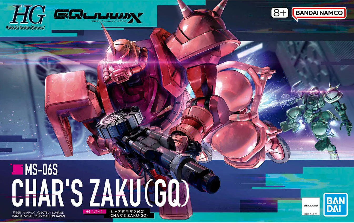 Bandai HG 1/144 MS-06S Char's Zaku (GQ) [4573102691903]