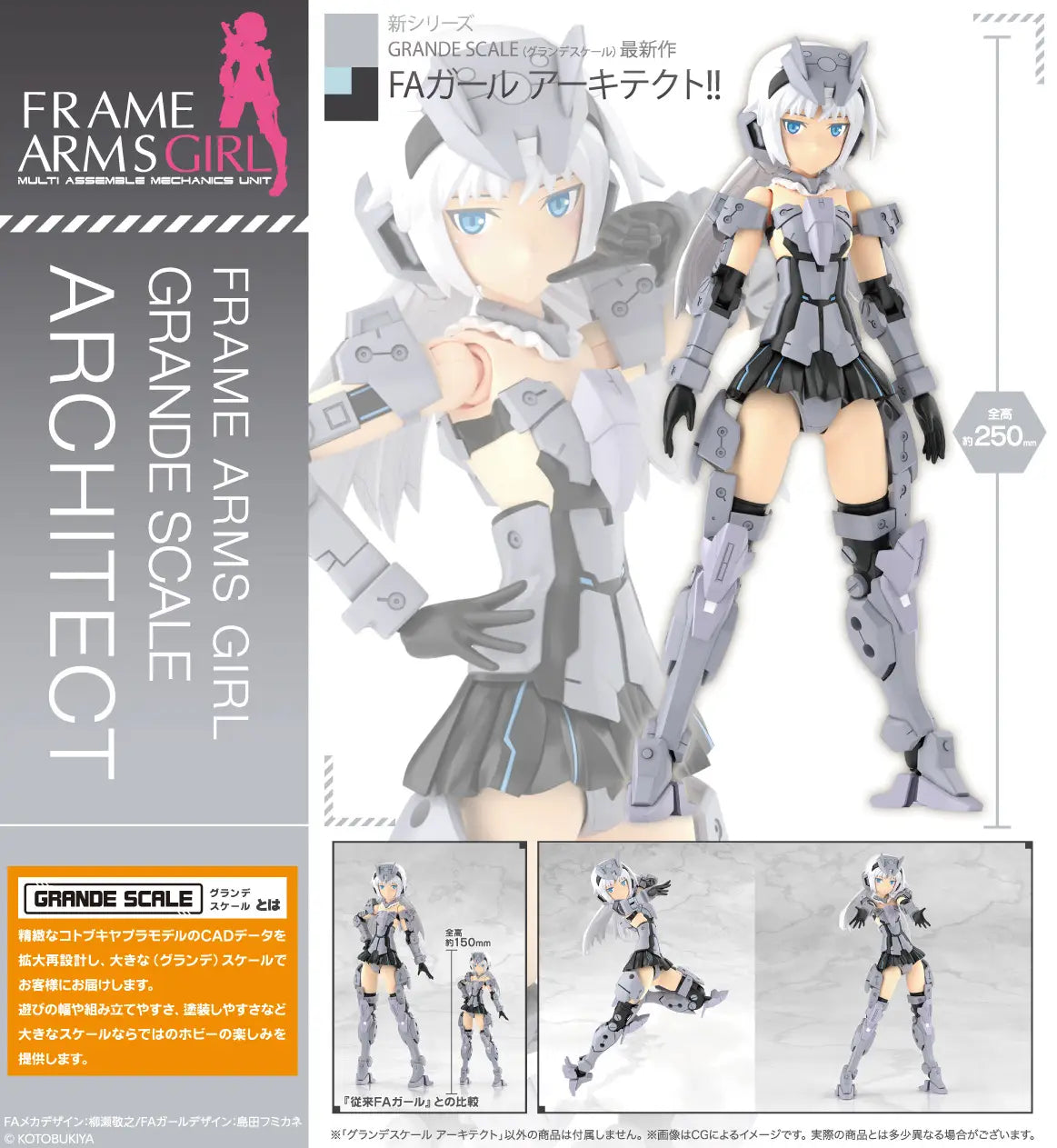 Kotobukiya Frame Arms Girl  Grande Scale Architect [4934054069231]