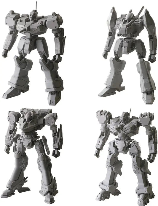 Kotobukiya Armored Core  Structure Arts Vol.1 (Set of 4) [4988601383523]