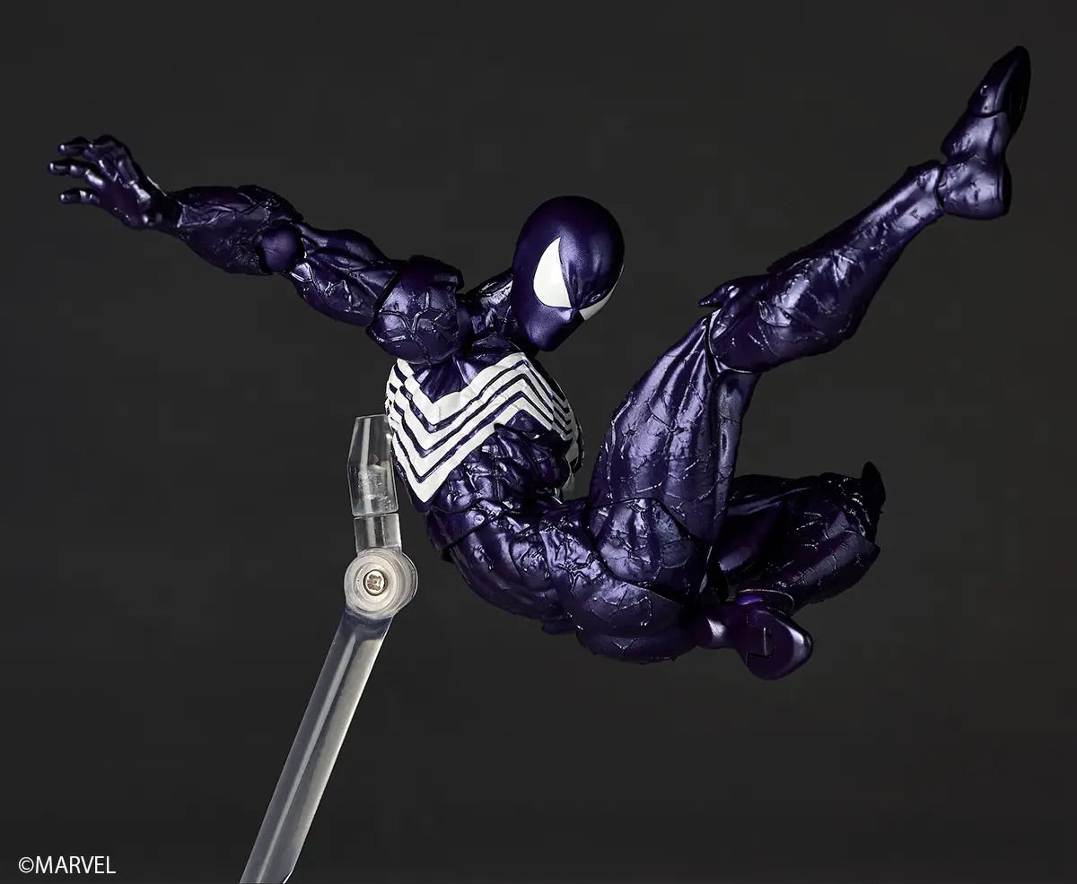 Kaiyodo Revoltech  Symbiote Spider-Man (Purple Ver.) [4537807221087]