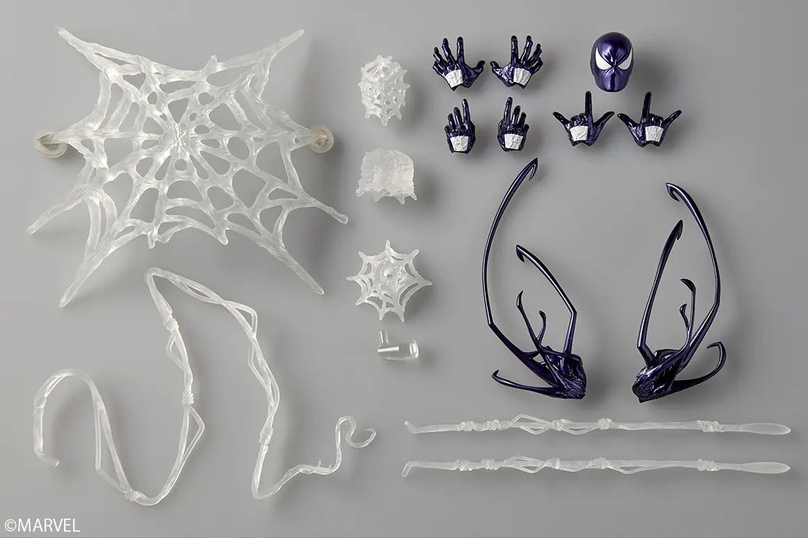 Kaiyodo Revoltech  Symbiote Spider-Man (Purple Ver.) [4537807221087]