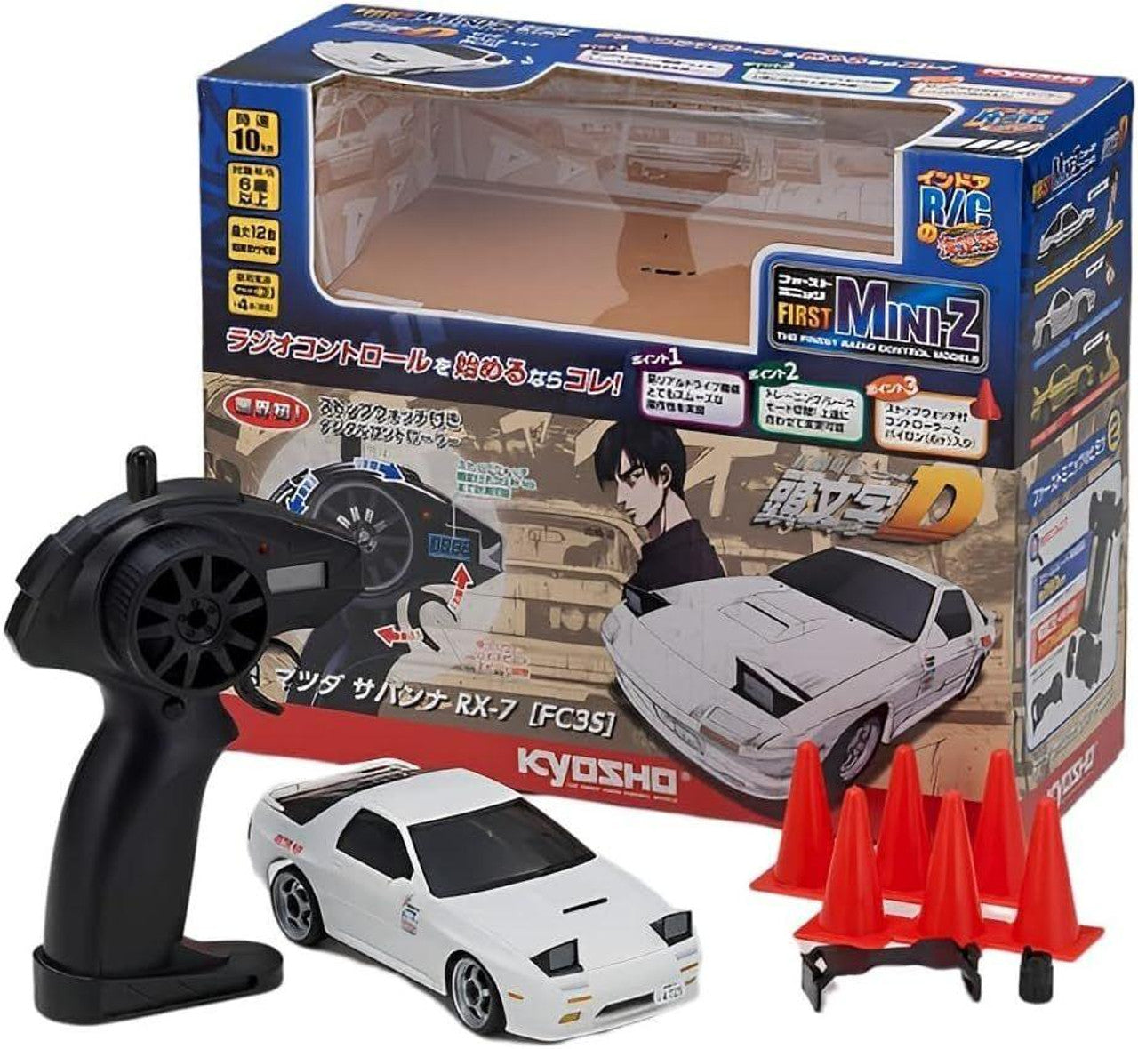 Kyosho Mini-Z Racer 1/28 Mazda Savanna RX-7 FC3S [4548565439782]