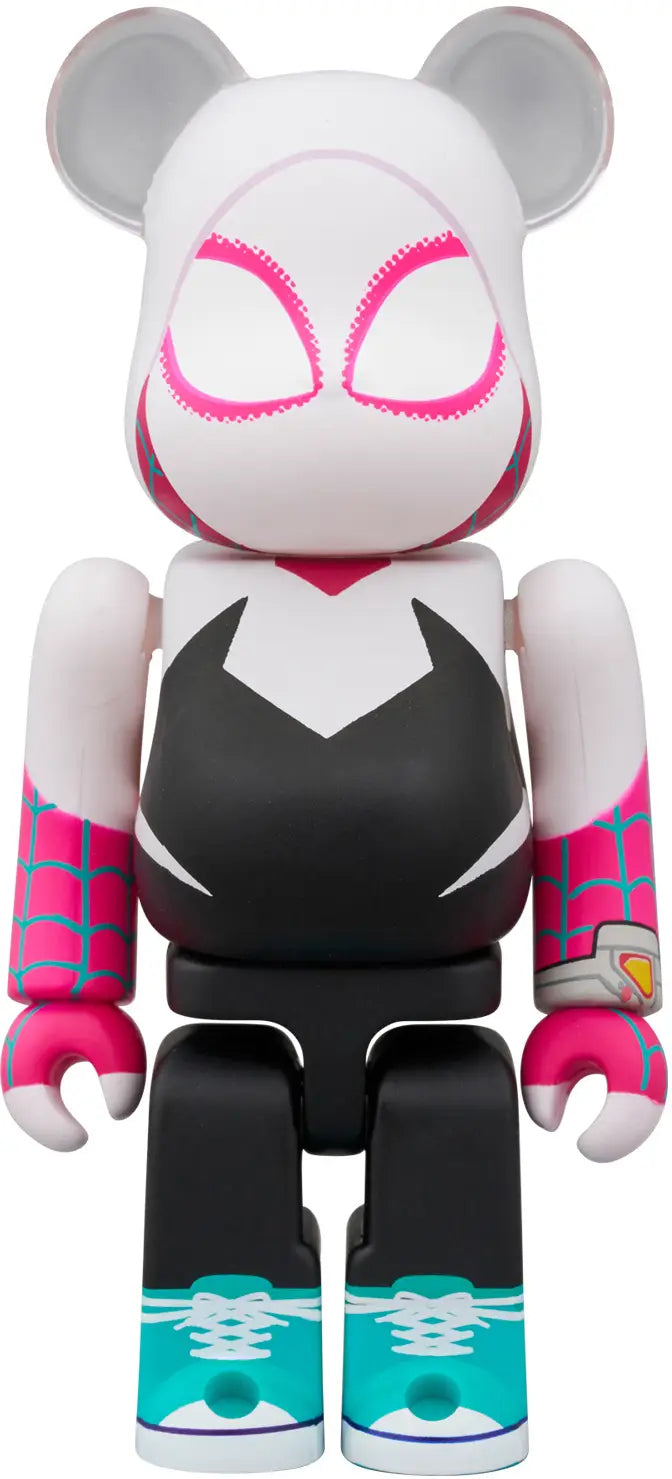 Medicom BEARBRICK  Spider-man (Miles Morales) & Spider-Gwen 2Pcs [4530956618067]