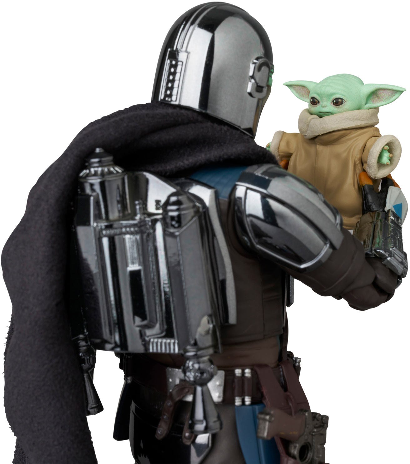 Medicom Mafex  The Mandalorian Chrome Ver. [4530956472560]