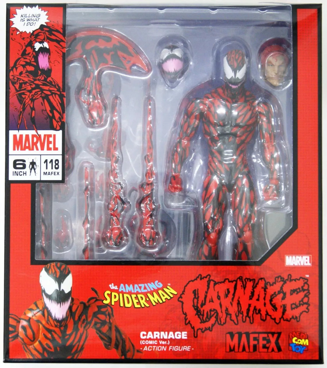 Medicom Spider-Man Carnage (Comic Ver.) [4530956471181]