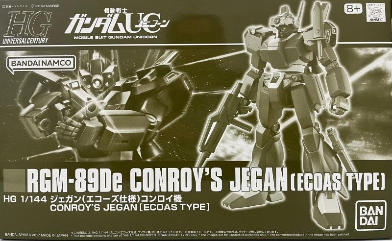 Premium Bandai HG 1/144 RGM-98De Conroy's Jegan [Ecoas Type] [4573102588449]