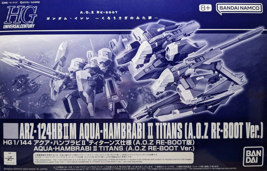 Premium Bandai HG 1/144 ARZ-124HBIIM Aqua-Hambrabi II Titans [4573102652928]