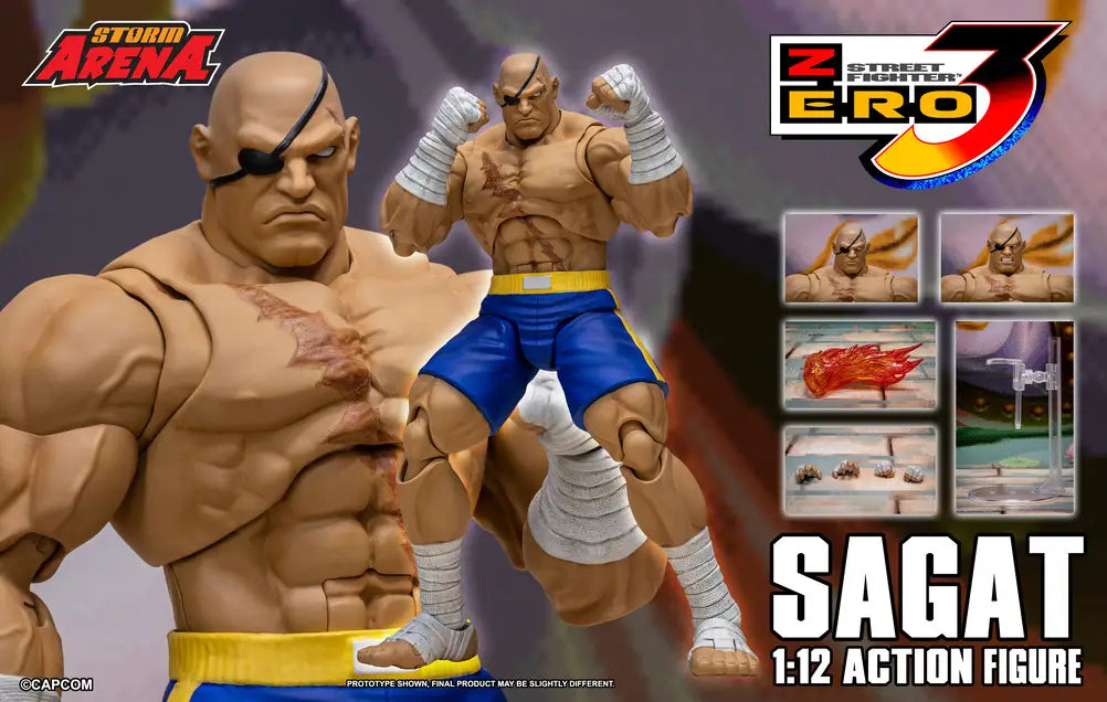 Storm Collectibles Street Fighter 1/12 Sagat [4571690522555]