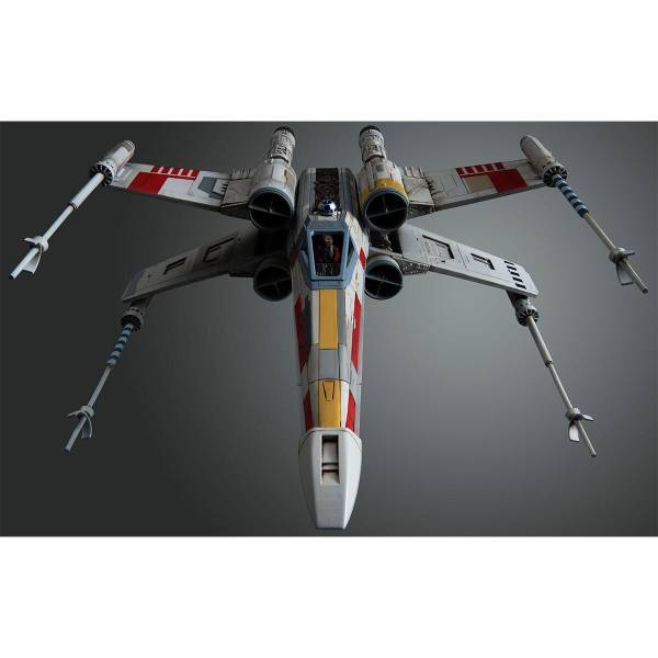 Premium Bandai Star Wars 1.72 X-Wing StarFighter & R2-D2 [4573102686169]
