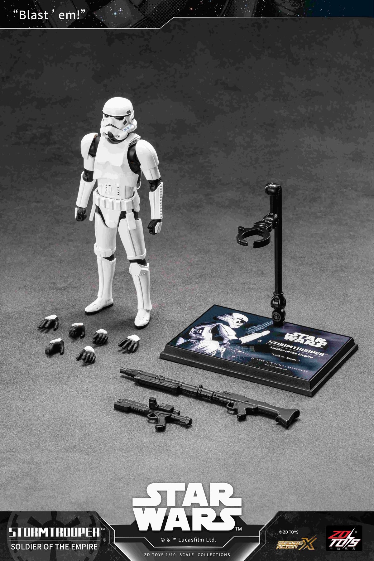 ZD Toys Star Wars 1/10 Stormtrooper Soldier of the Empire [6970562683994] - ZD Toys