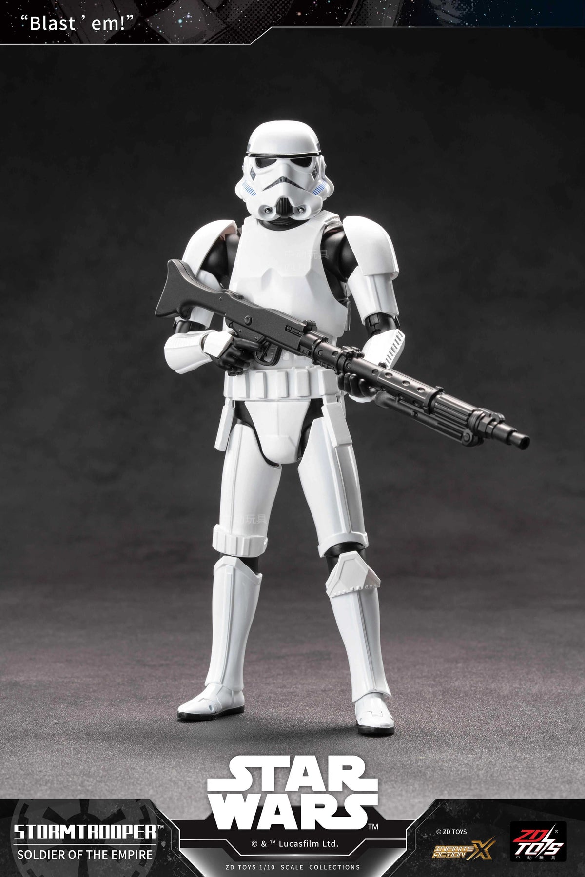 ZD Toys Star Wars 1/10 Stormtrooper Soldier of the Empire [6970562683994] - ZD Toys