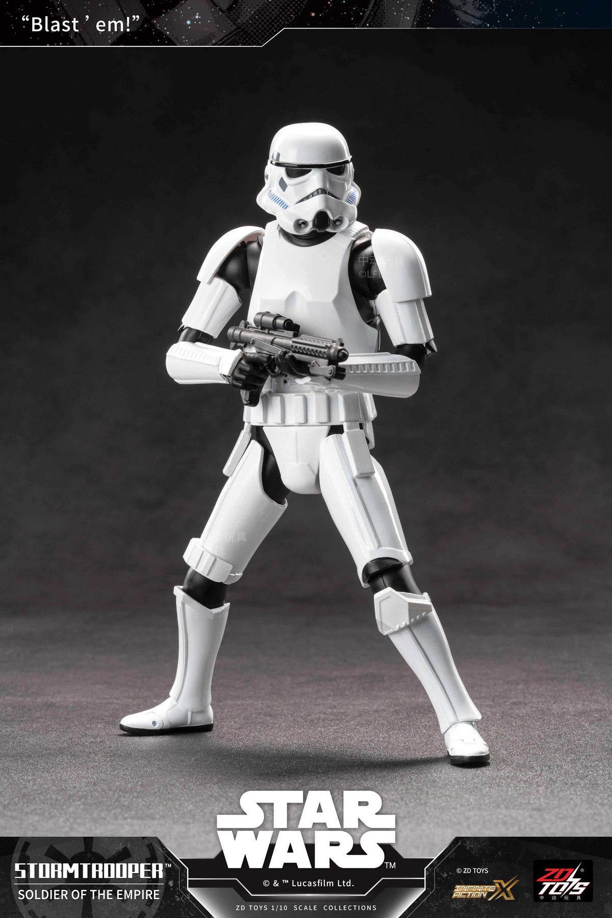 ZD Toys Star Wars 1/10 Stormtrooper Soldier of the Empire [6970562683994] - ZD Toys